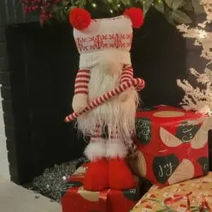 Candy Cane Gnome Santa - Standing