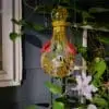 Solar Hummingbird Feeder Teardrop Yellow