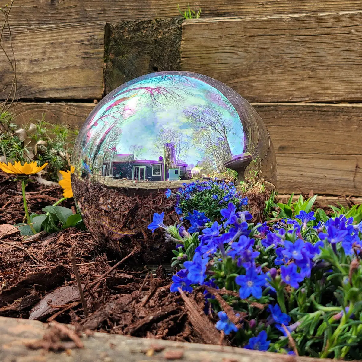 Silver Solar Mystic Orb