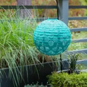 Soji Stella Solar Bright Lanterns - Turquoise
